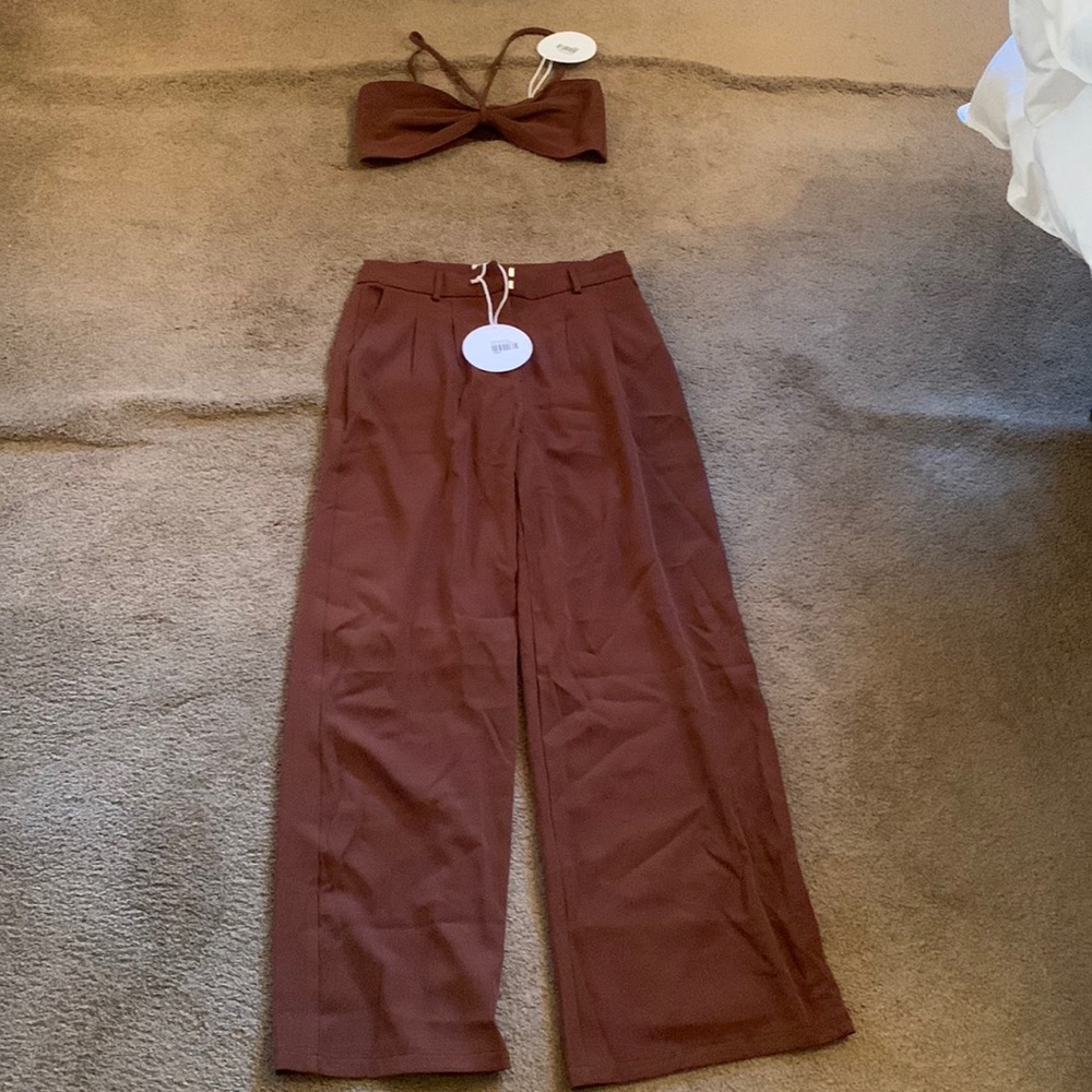 Princess Polly Brown Set